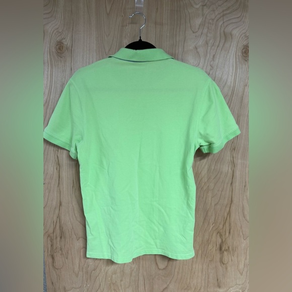 Le Tigre Polo Shirt Tiger Logo Men’s Short  Sleeve Medium Green - Picture 4 of 4